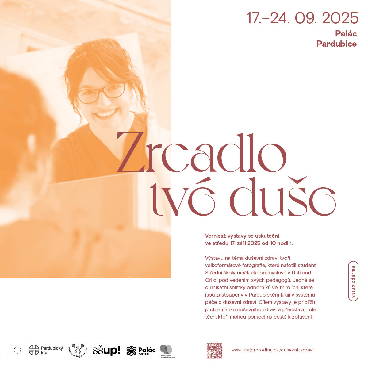 přijďte na výstavu Zrcadlo duše